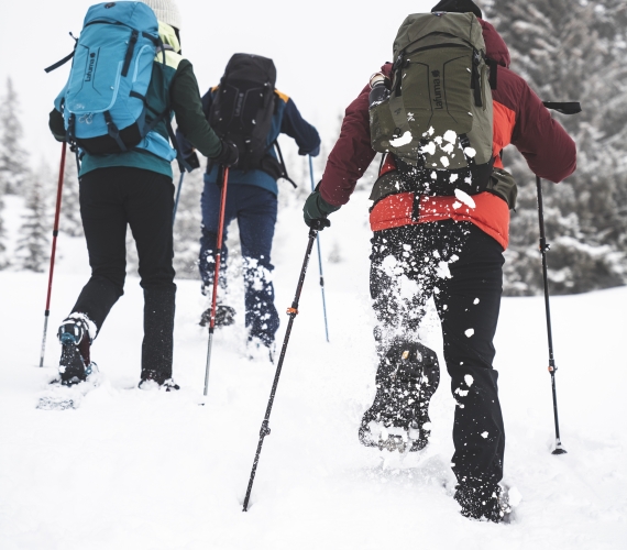 Sac a dos porte raquette online neige